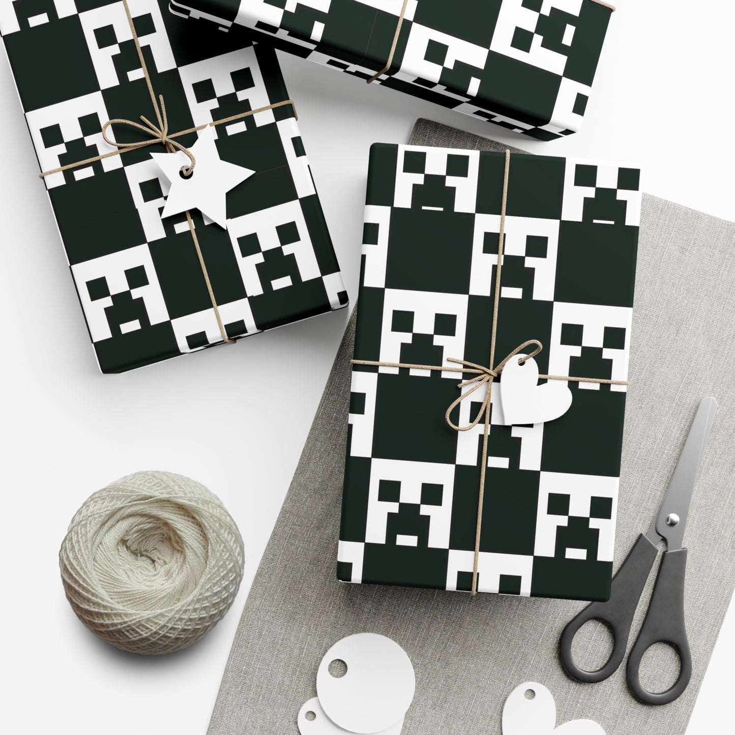 Gift Wrap Papers Minecraft Fan