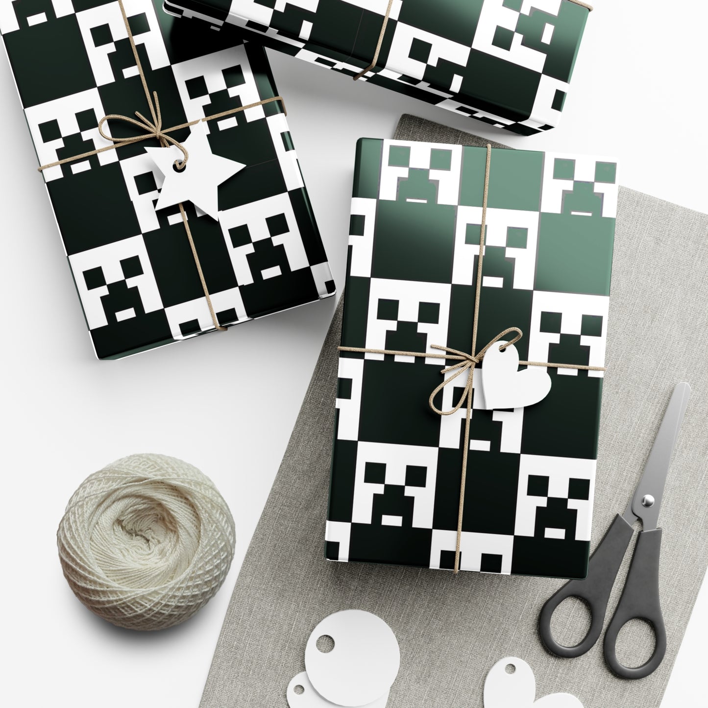 Gift Wrap Papers Minecraft Fan